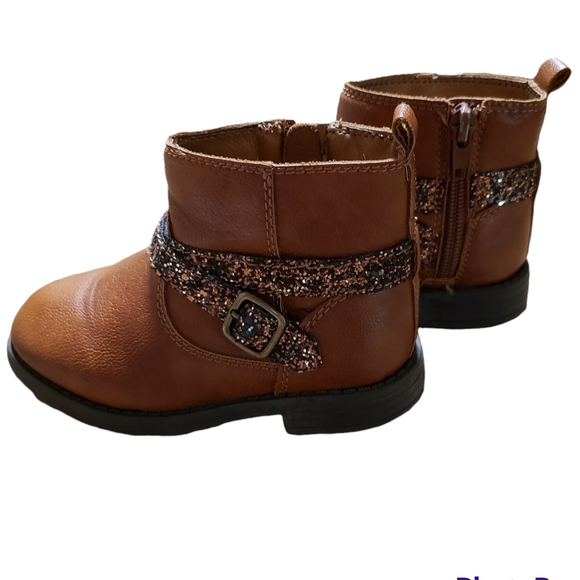 Carters Cathy2 size 8 toddler brown boots - Picture 1 of 7